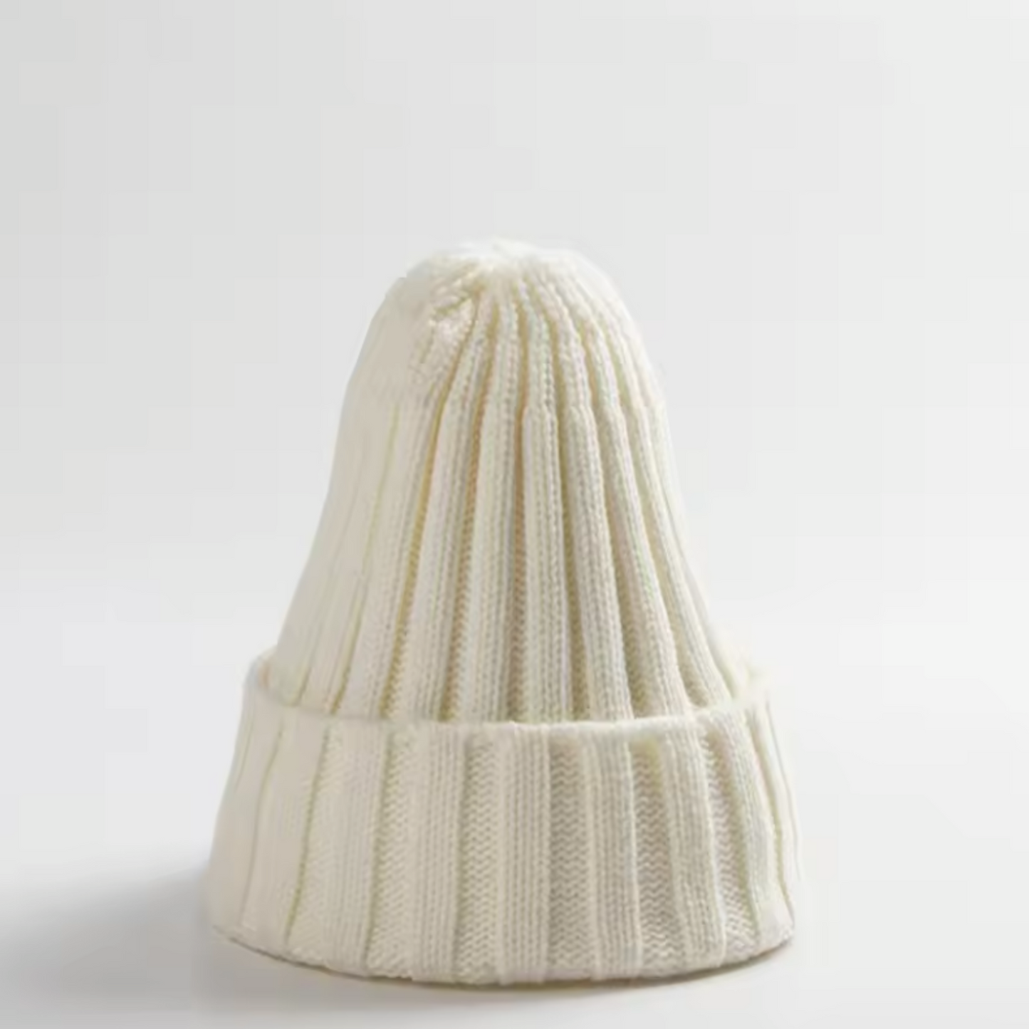 Knitted wool beanie