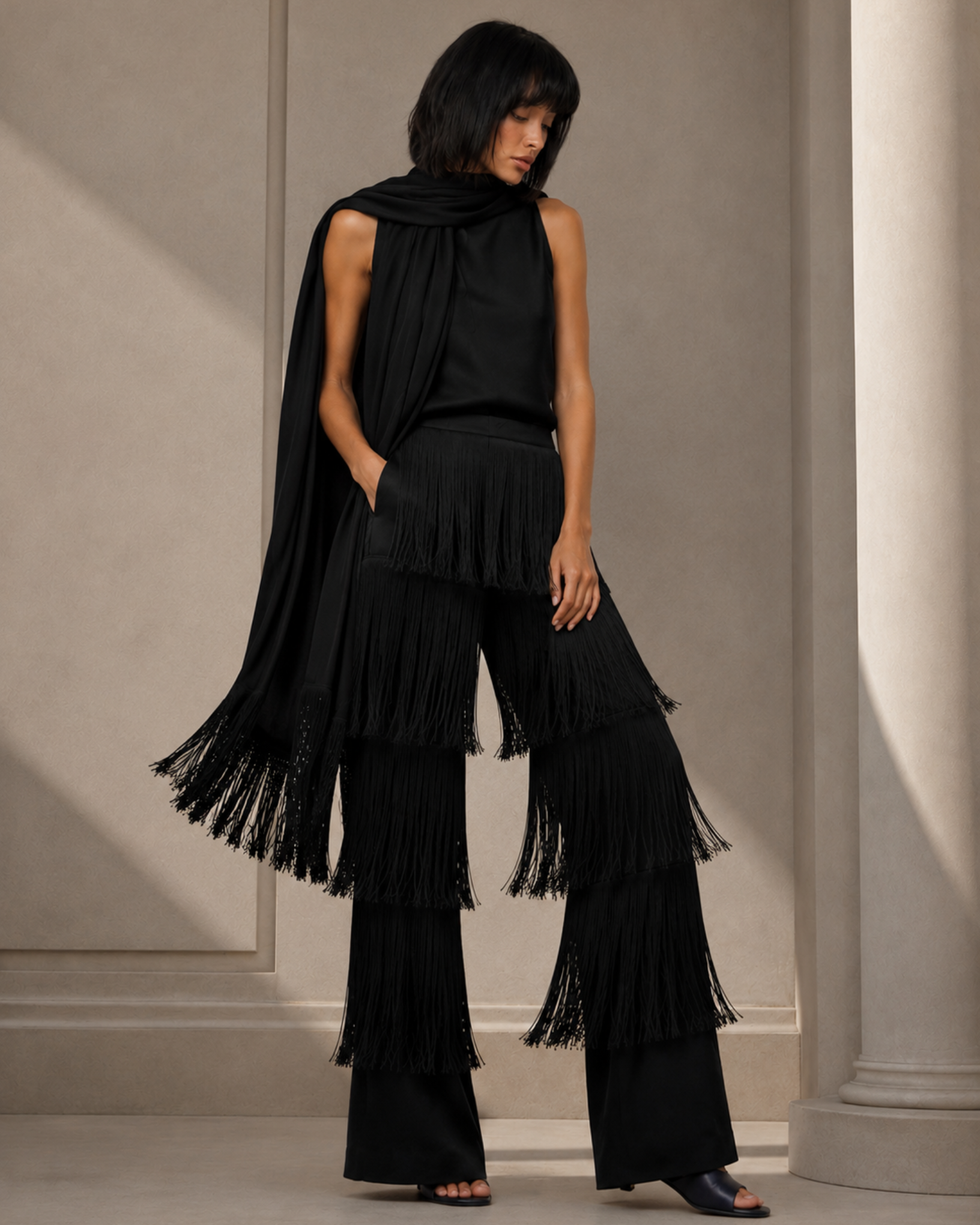 Motion Fringe Pants
