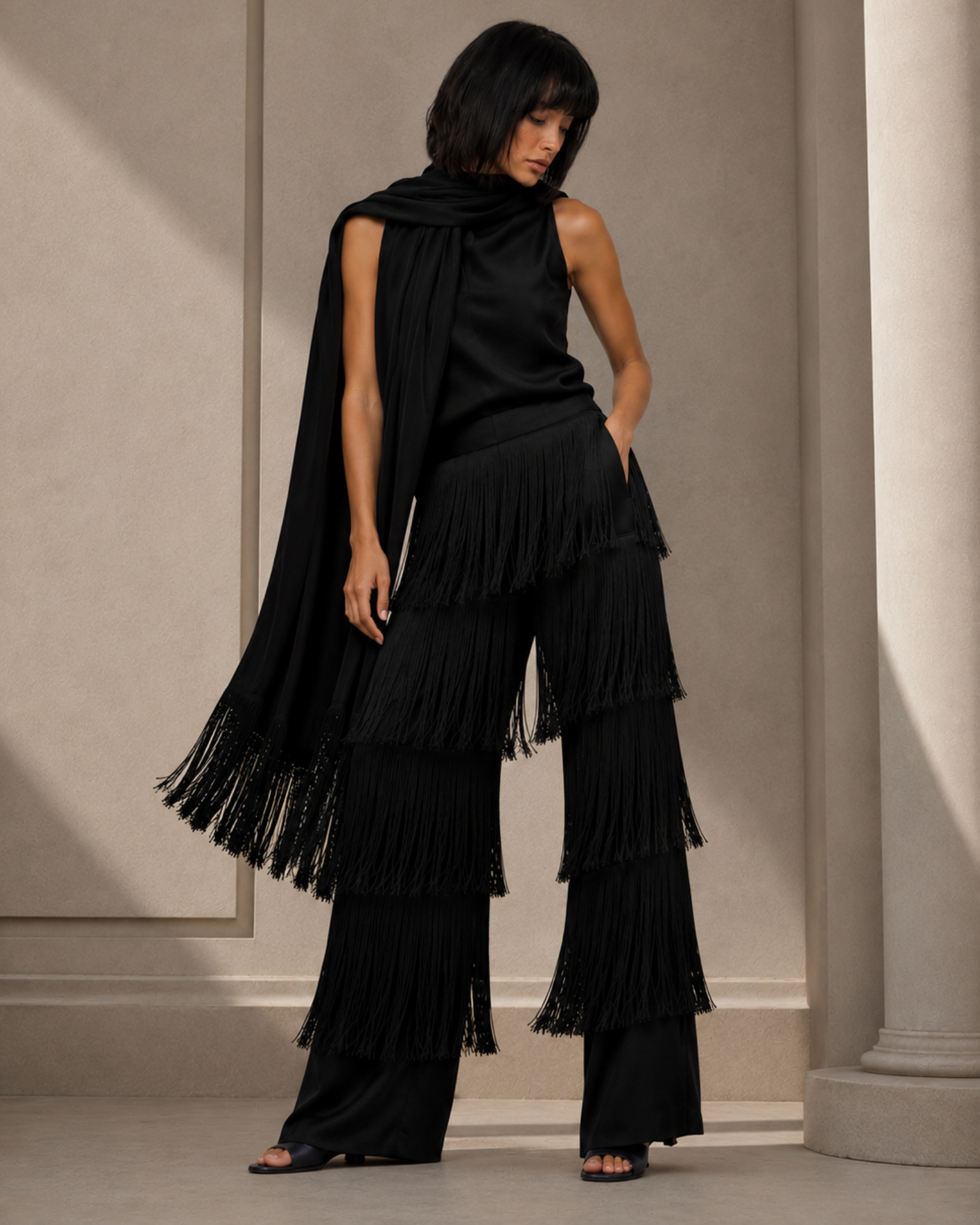 Motion Fringe Pants