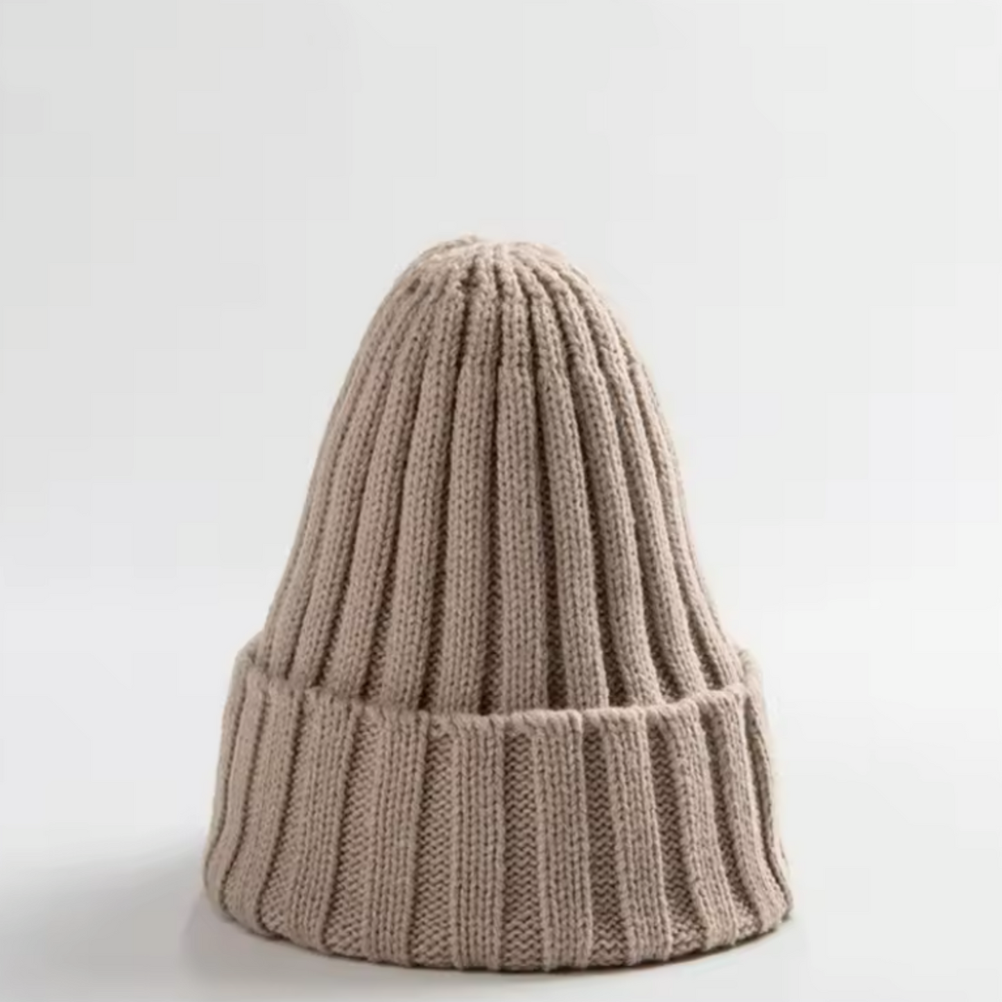 Knitted wool beanie