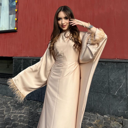 Royal Skin Satin Kaftan