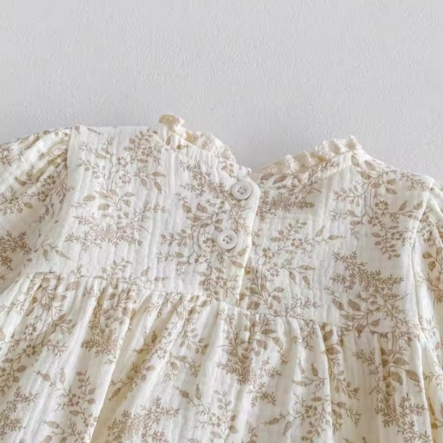 luxe Ruffled collar romper