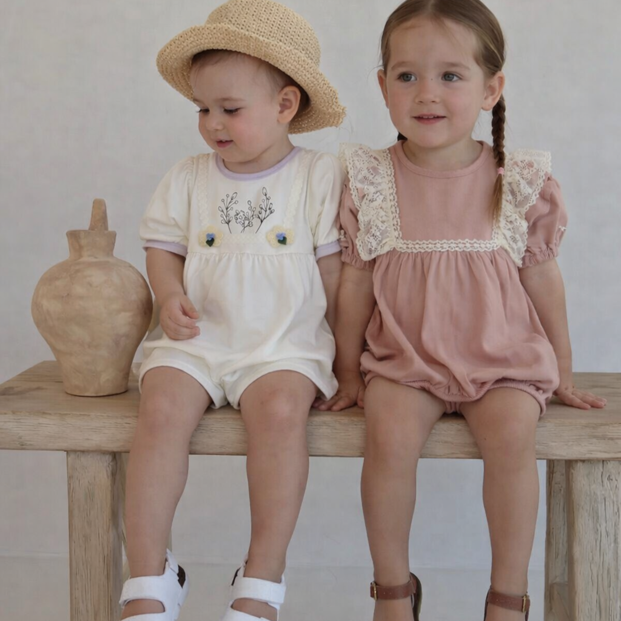 Lavender Bloom Romper