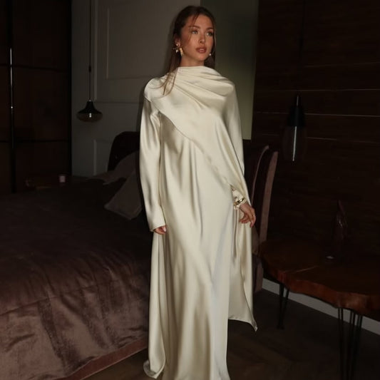 Opulence Satin Drape