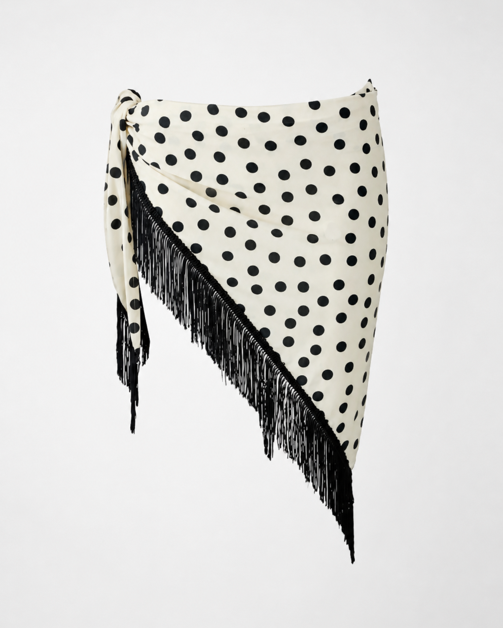 Polka Fringe Wrap