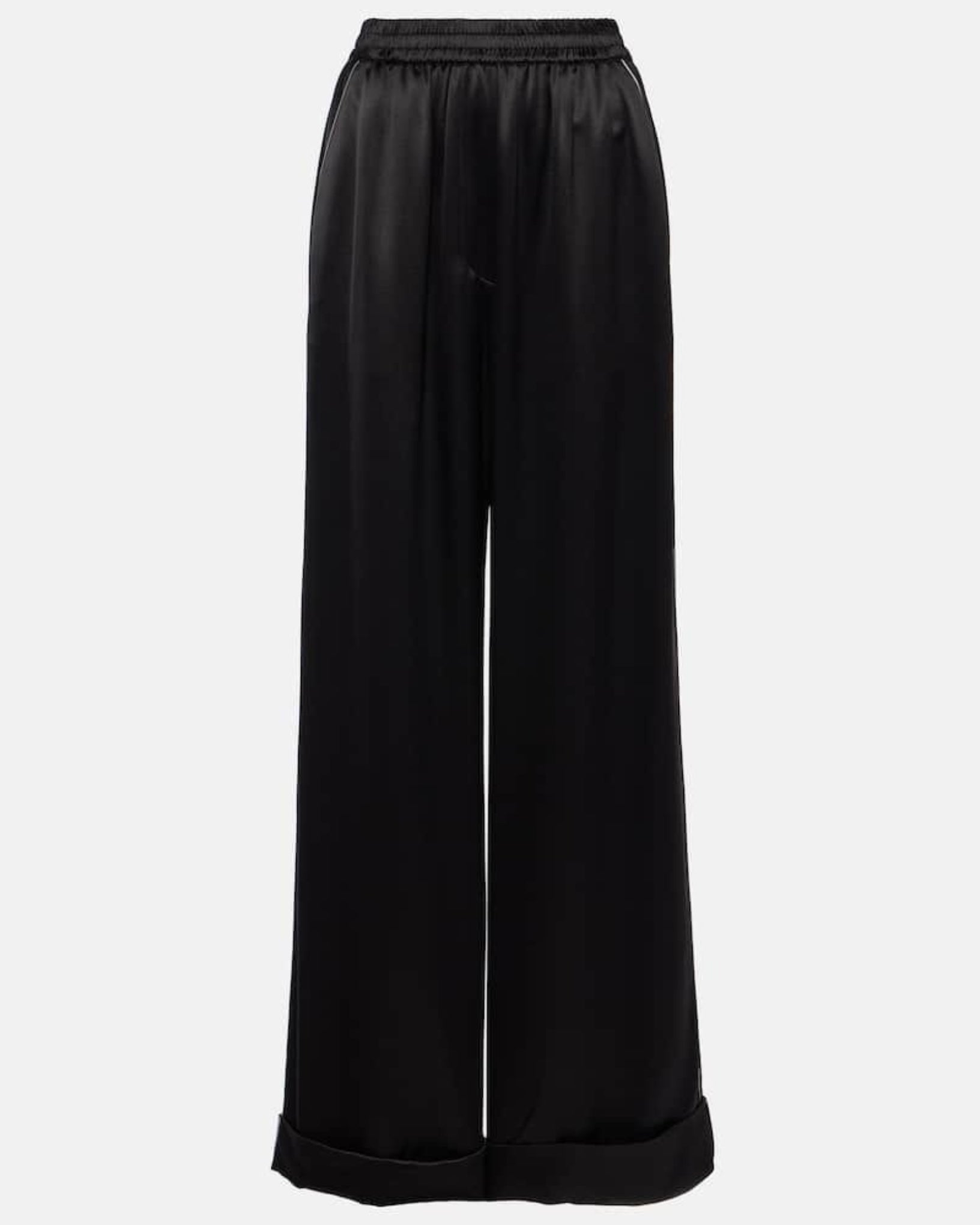 Onyx Satin Pants