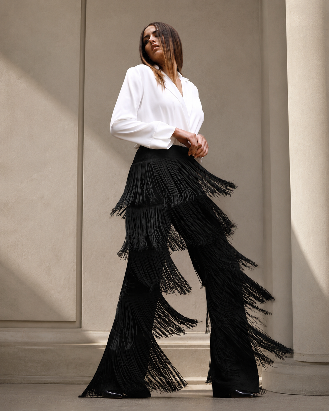 Motion Fringe Pants