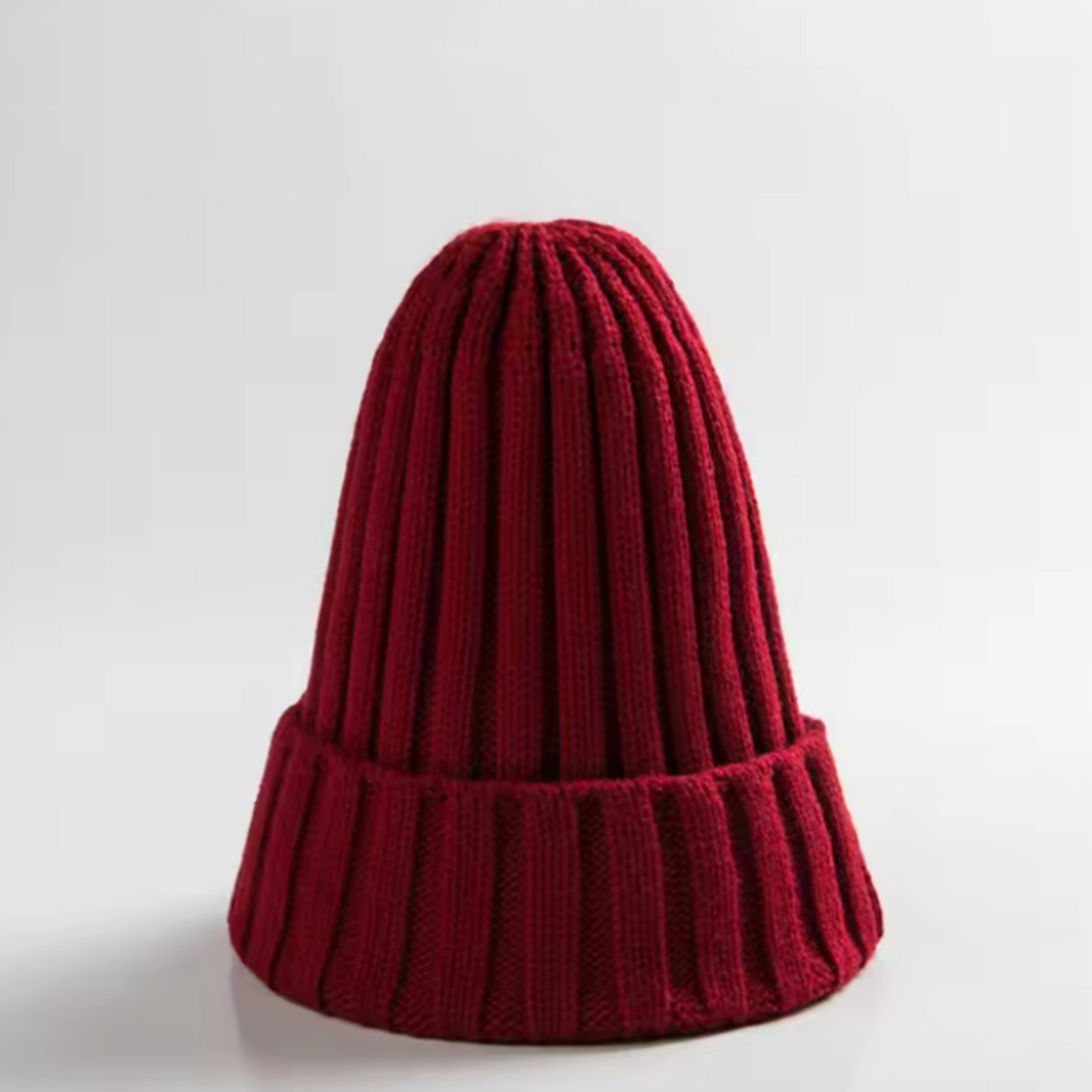 Knitted wool beanie