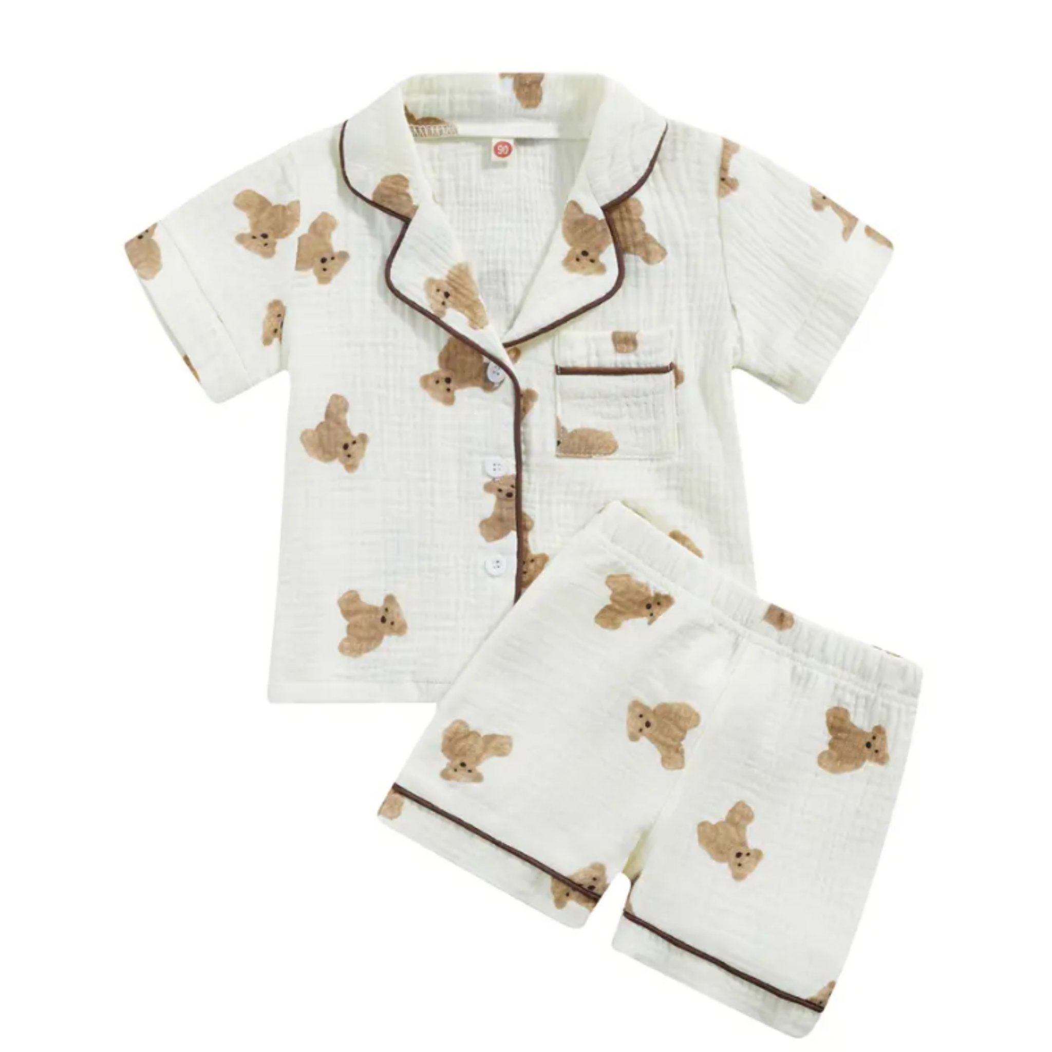 Bear Printed 2pc set